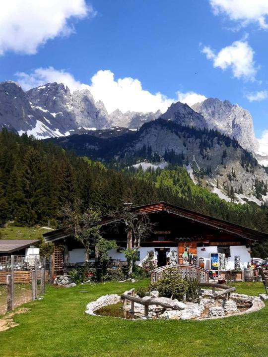 Ferienwohnung Lara Scheffau am Wilden Kaiser Exteriör bild