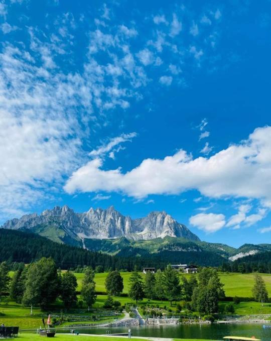 Ferienwohnung Lara Scheffau am Wilden Kaiser Exteriör bild